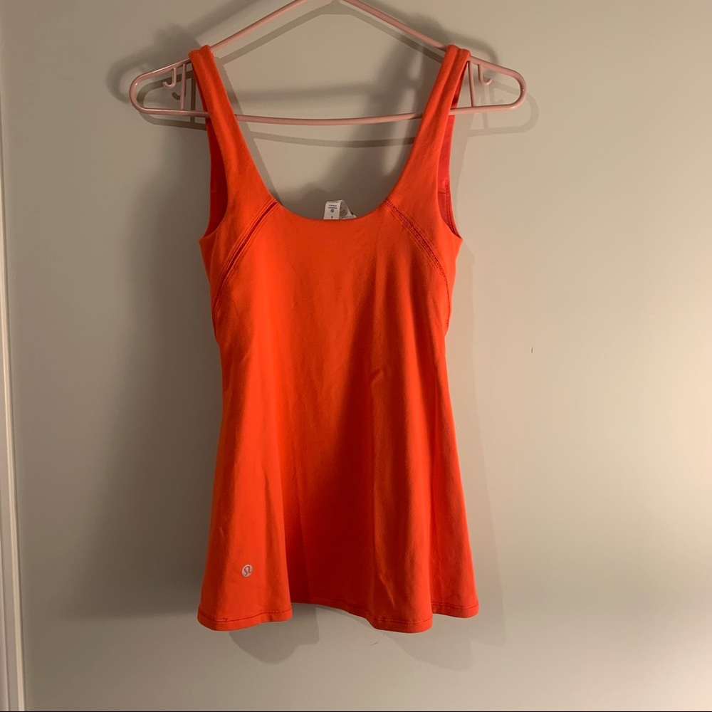 Lululemon Tank Top size 4 Coral